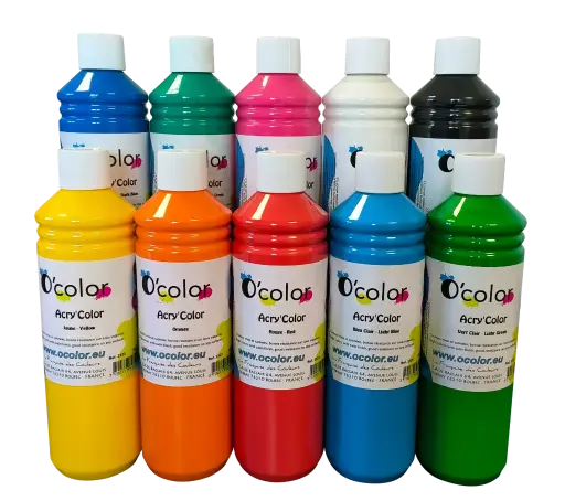 PEINTURE ACRYL'COLOR, 500 ML* À LA COULEUR