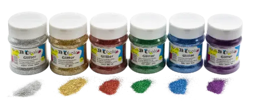 PAILLETTES BIODÉGRADABLE, POT DE 100GR* À LA COULEUR
