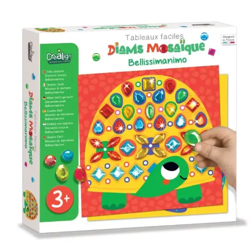 [99061] TABLEAUX FACILES, DIAM'S MOSAÏQUES "BELLISSIMANIMO"