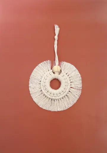 [8316B14] KIT MON GRIGRI EN MACRAMÉ