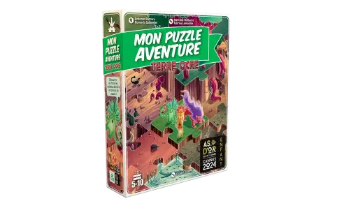 [V8263] MON PUZZLE AVENTURE TERRE OCRE