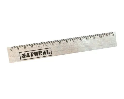 [7430] LATTE EN BOIS NATUREL 16 CM