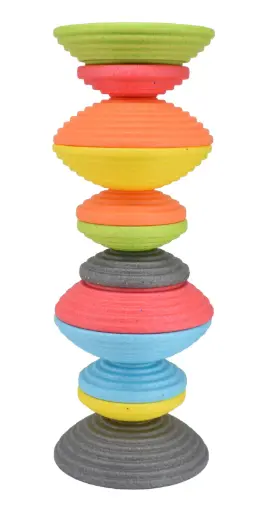 [R3320] PIERRES D'ÉQUILIBRE GOWI, SET DE 12
