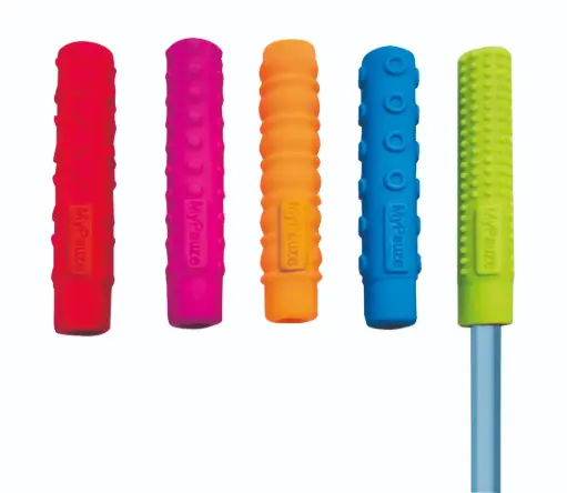 [52101] EMBOUTS À MÂCHER POUR CRAYON, LOT DE 5