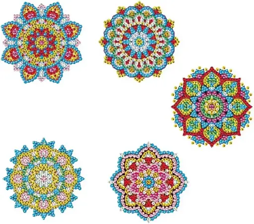 [82561] MANDALAS À DIAMANTER, LE SET