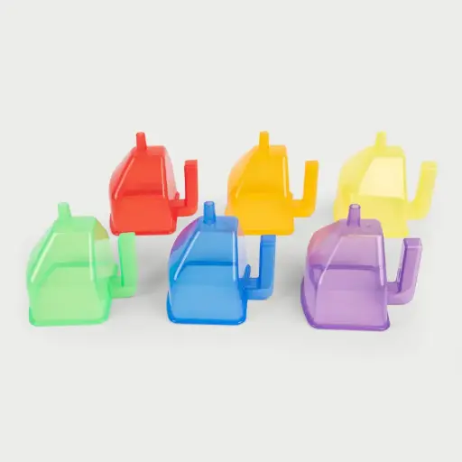 [61393] ENTONNOIRS TRANSLUCIDES, SET DE 6