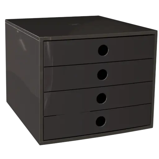 [3488] FILIBOX ECOBLACK  4 TIROIRS