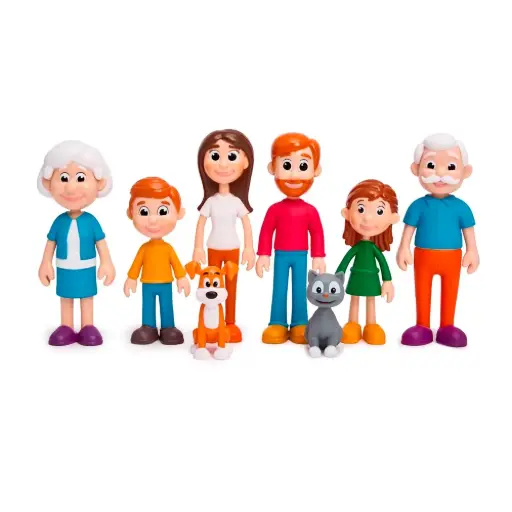 [95570] FIGURINES FAMILLES DIVERSIFIÉES