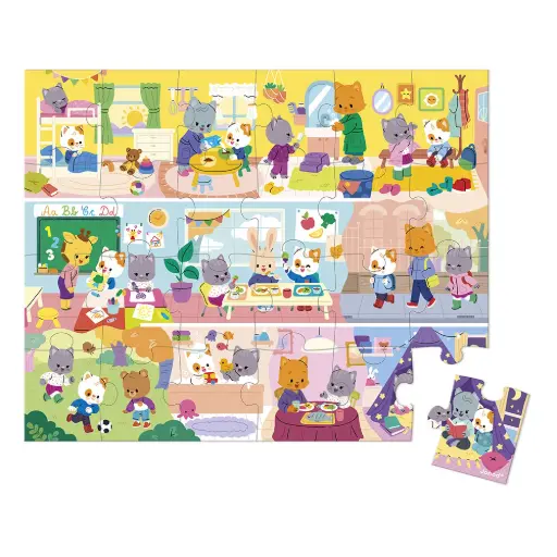 [SA7069] PUZZLE LES RITUELS, 24 PIÈCES