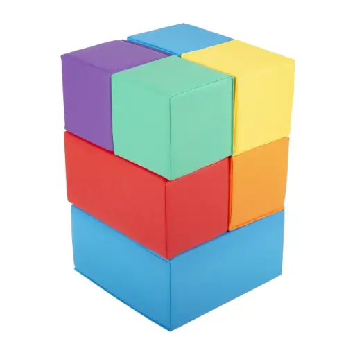 [89032] KIT DE CUBES DE CONSTRUCTION SOFTPLAY