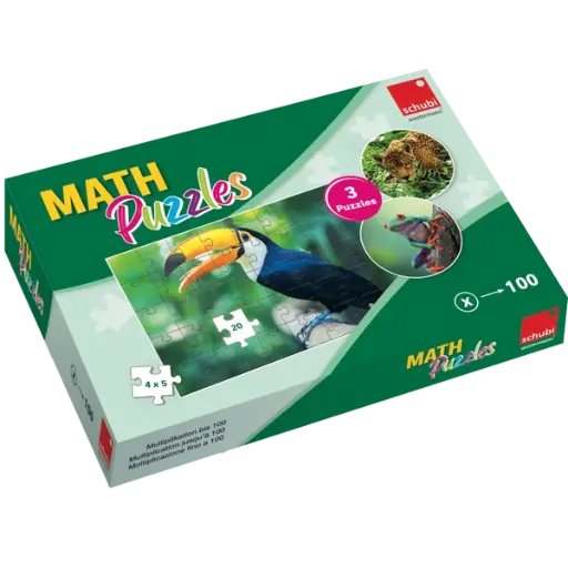 [92600] MATH PUZZLES MULTIPLICATION-jusque 100 