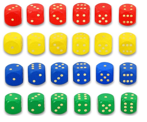 [9102] DÉS DE QUANTITÉ, 1 À 6 POINTS/ 10P