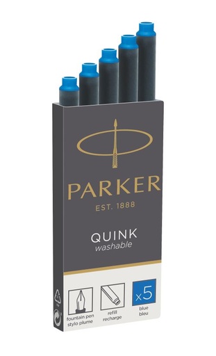 [5513] PARKER BLUE INK CARTRIDGE R./5