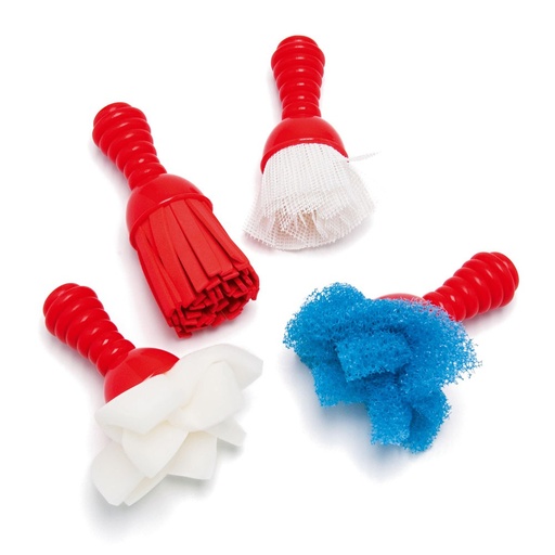 [5724] BROSSES À TAMPONNER, LOT DE 4