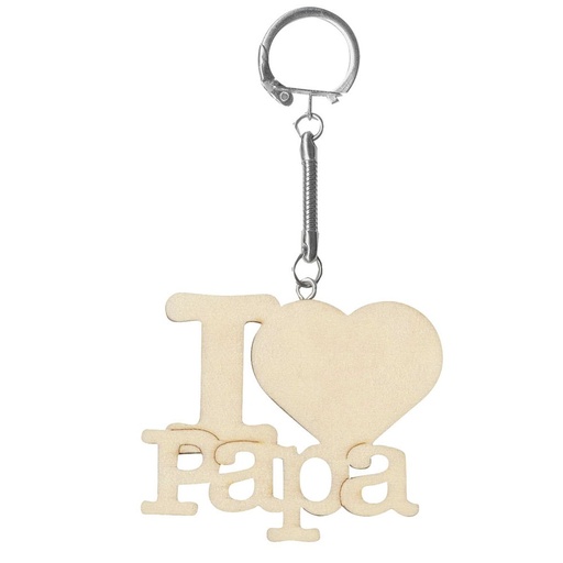 [80404] ICH LIEBE PAPA SCHLÜSSELANHÄNGER