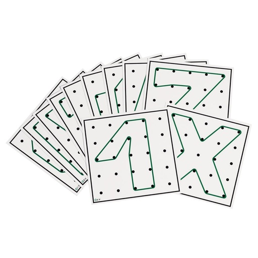 [C3548] CARTES D'ACTIVITÉS GÉOPLAN CARRÉ N°1