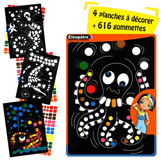 [82955] MARINE WORLD BOARD ADHESIVE STICKERS