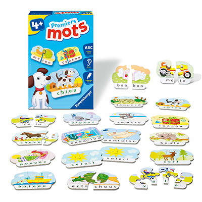 [9285] PUZZLES  MES PREMIERS MOTS, 2 À 6 PCS