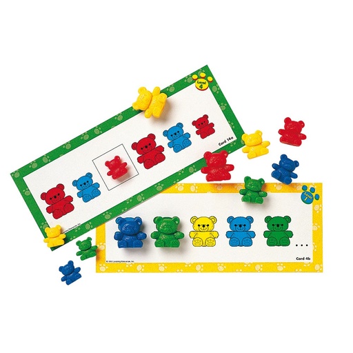 [LR753] SORTING BEARS, ACTIVITY CARDS