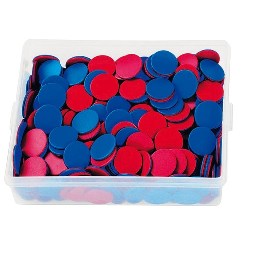 [6205] TWEE-KLEURIGE R/BL TOKENS DOOS VAN 400