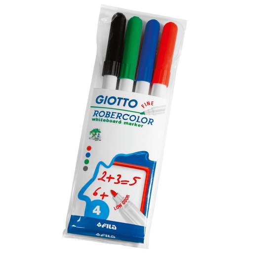 [538106] Fijne whiteboardmarkers, doos van 4