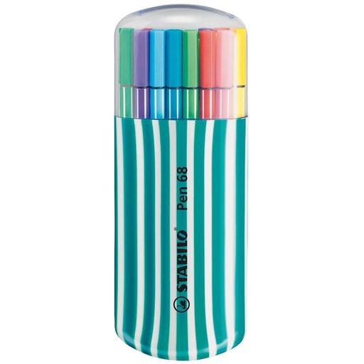 [539005] STABILO PEN 68 COLORPARADE MARKER, BOX MIT 20 STÜCK