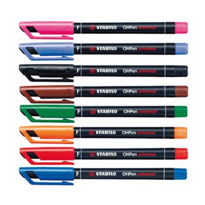 [5383] MULTIFUNCTIONELE PERMANENTE MARKERS, DOOS VAN 8
