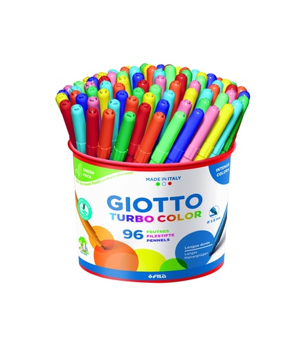 [53764] TURBO ADVENCED MARKERS, POT OF 72