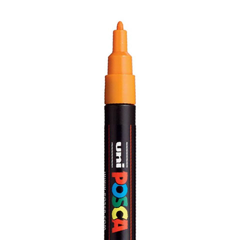 [C3M14] MARQUEUR POSCA PC3M, ORANGE