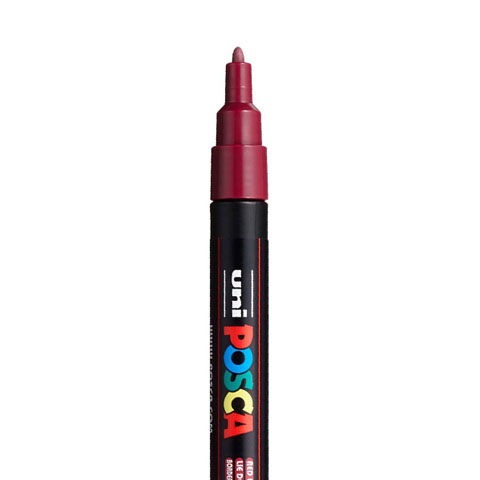 [C3M25] POSCA PC3M MARKER, WIJNROOD