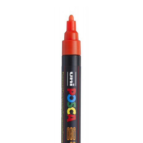 [C5M09] POSCA PC5M MARKER, DUNKEL ORANGE
