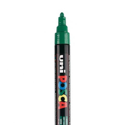 [C5M10] POSCA PC5M MARKER, DUNKELGRÜN