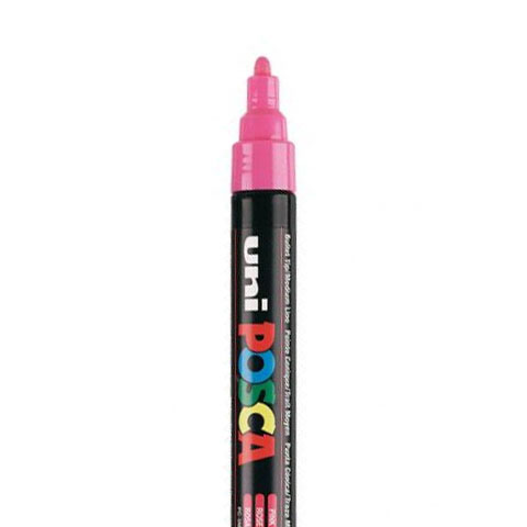 [C5M15] MARQUEUR POSCA PC5M, ROSE