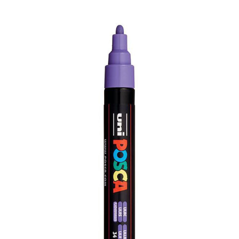 [C5M17] POSCA PC5M Marker, Flieder