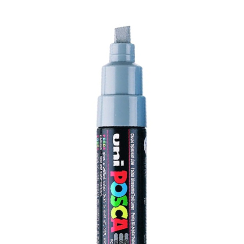 [C8K04] POSCA PC8K MARKER, GREY