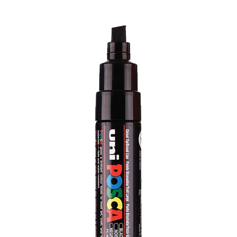 [C8K05] MARQUEUR POSCA PC8K, NOIR