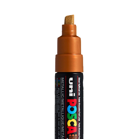 [C8K23] MARQUEUR POSCA PC8K, BRONZE