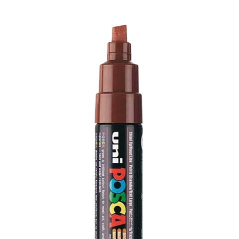 [C8K32] POSCA PC8K-MARKER, BRUIN