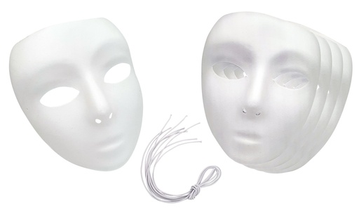 [8202] CHILDREN'S PLASTIC MASK, SIZE 10