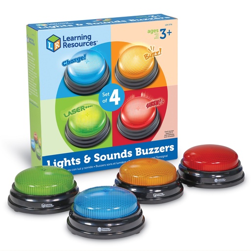 [9756] BUZZERS RÉPONSE, LOT DE 4