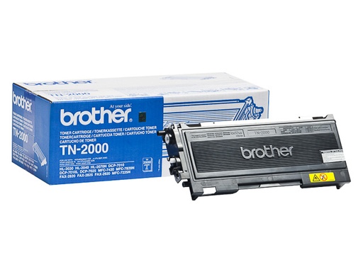 [TN2000] BROTHER TN-2000 CARTRIDGE 2500 exemplaren