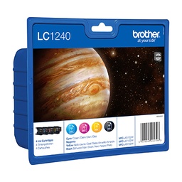 [BRO22101B] CARTOUCHES BROTHER LC1240 C/M/J/N