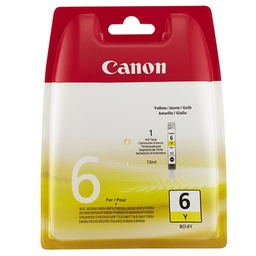 [CAN22184] CARTOUCHE CANON BCI-6Y S800 JAUNE