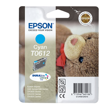 [EPST06124] EPSON T0612 Cyan-Patrone