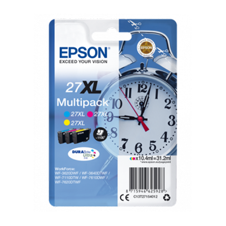 [EPST27154] EPSON 27XL MULTIPACK KLEURENCARTRIDGES