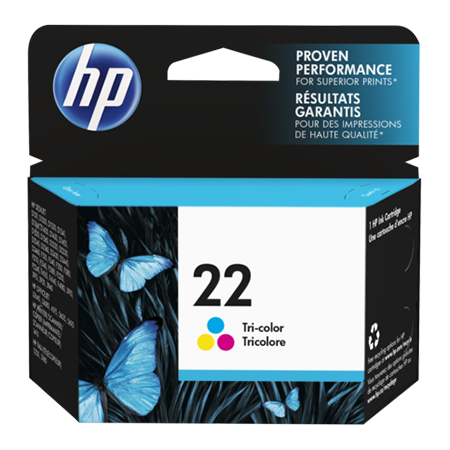 [HPC9352AE] HP22 INKTKLEURENCARTRIDGE