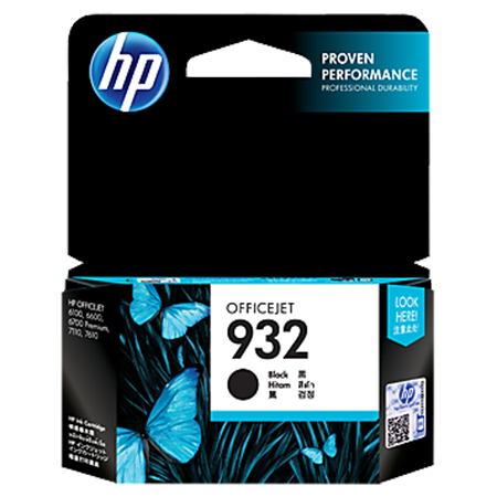 [HPCN057AE] HP932 BLACK CARTRIDGE