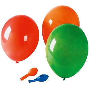 [9492] 100 Unprinted Balloons