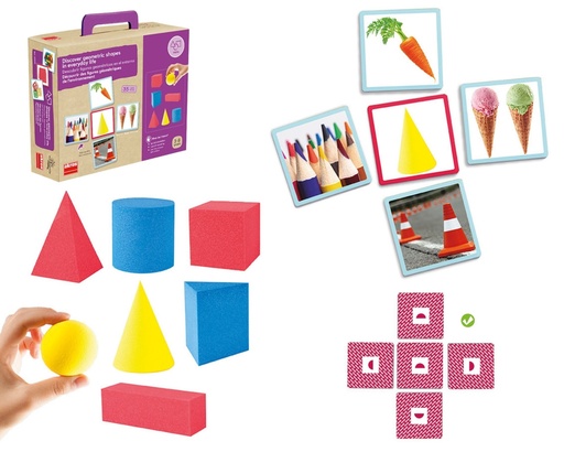 [V9207] SPEL VAN GEOMETRISCHE VOLUMES