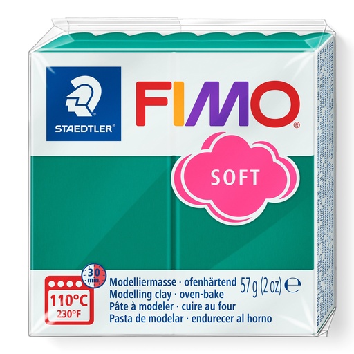 [824856] FIMO SOFT BASE EMERALD GREEN